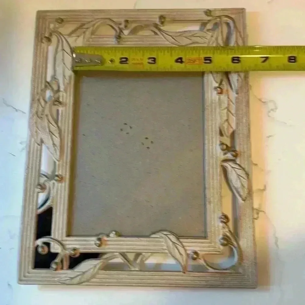Antique Style Vintage Picture Frame Cream - Picture 12 of 12